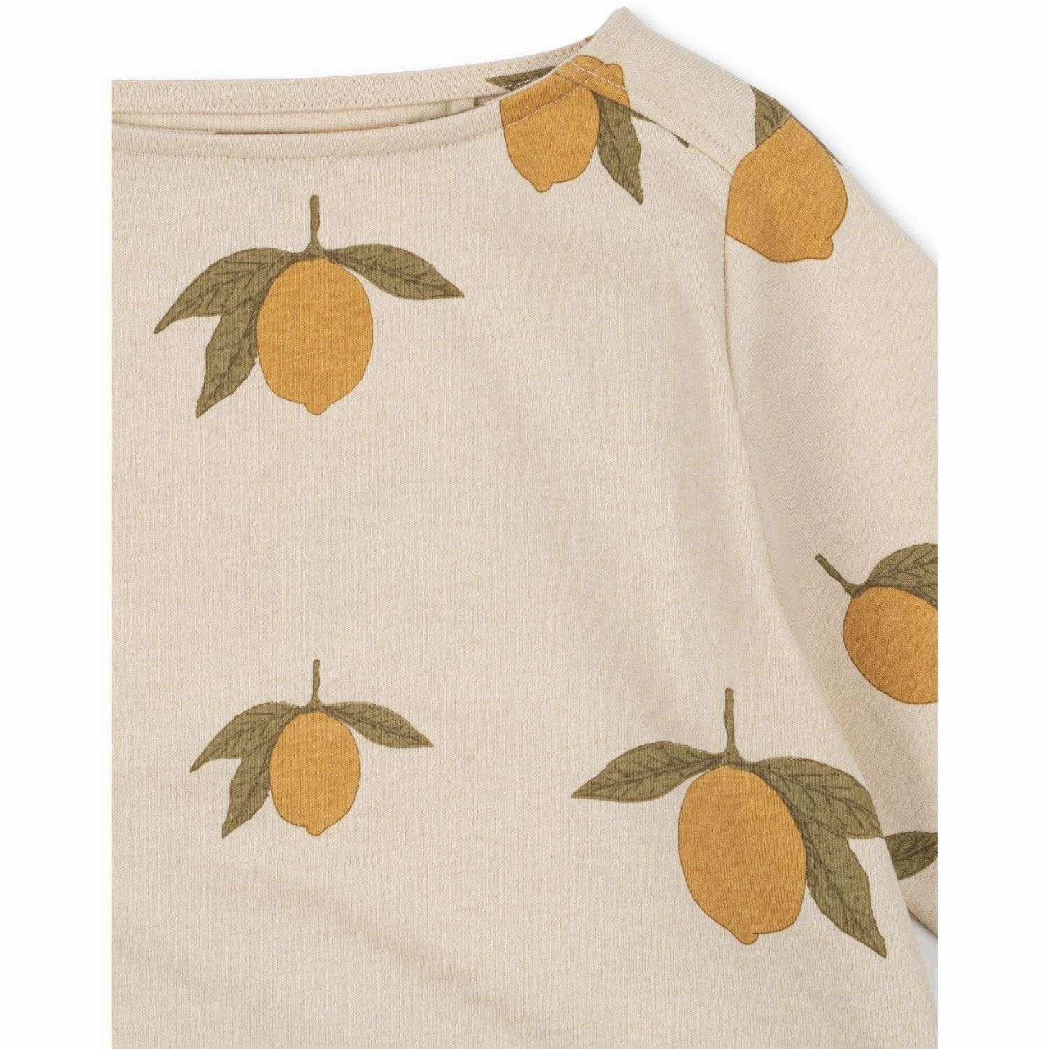 Fitted Konges Sljd Mon Grand Citron Drey Ls Tee Gots