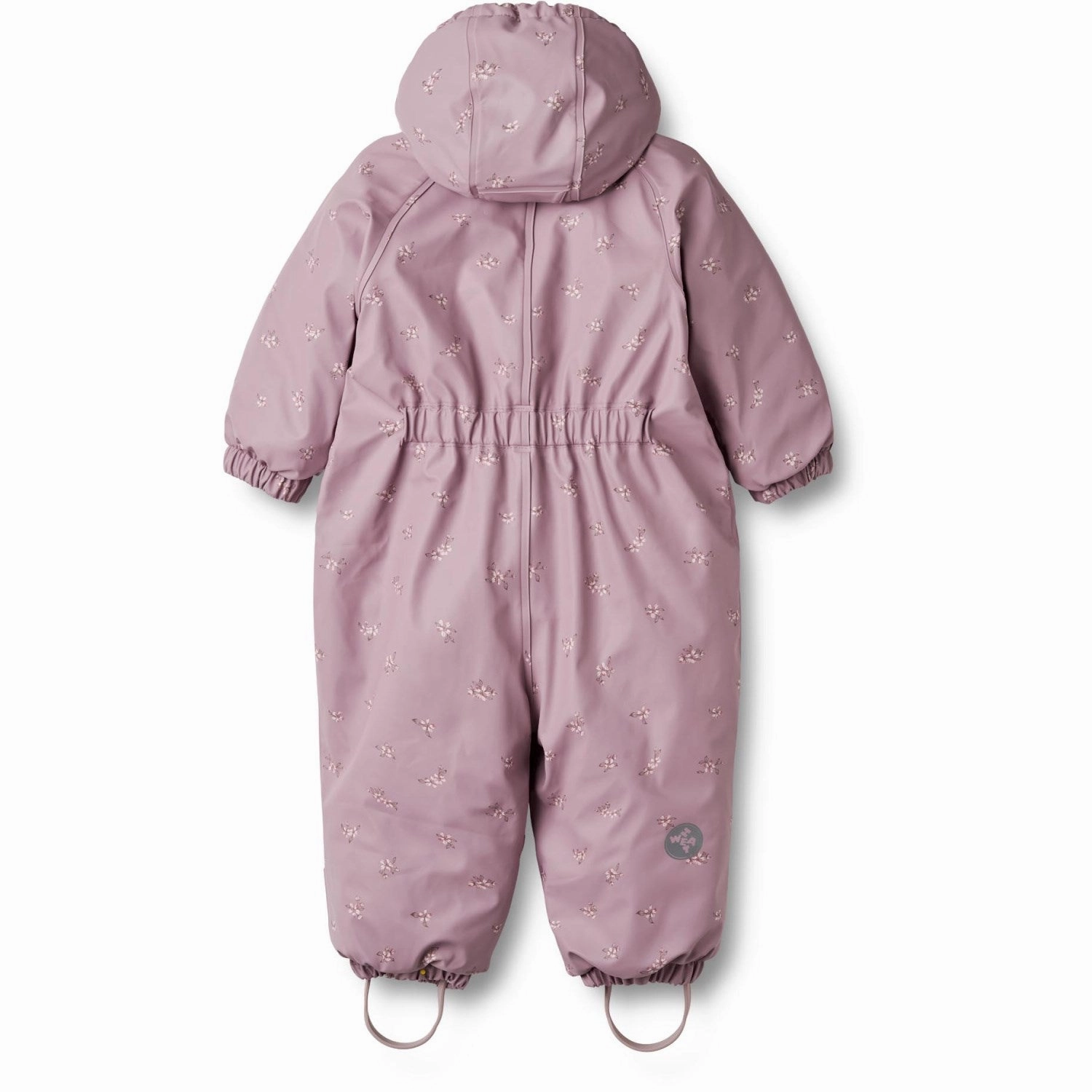 Fitted Wheat Soft Lilac Flowers Wintersuit Evig
