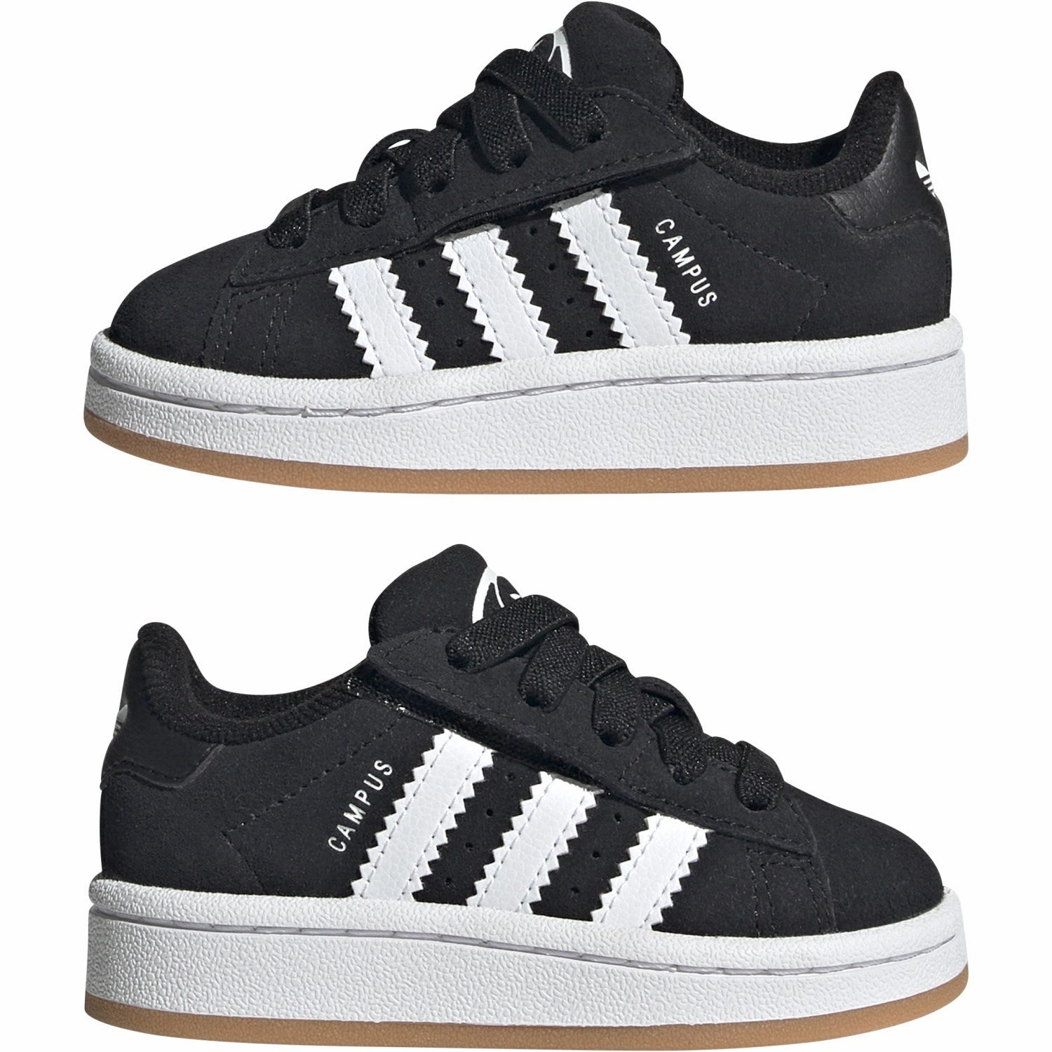 Flats adidas Originals Core Black/Ftwr White/Gum 2 Campus 00S Cf El I Sneakers