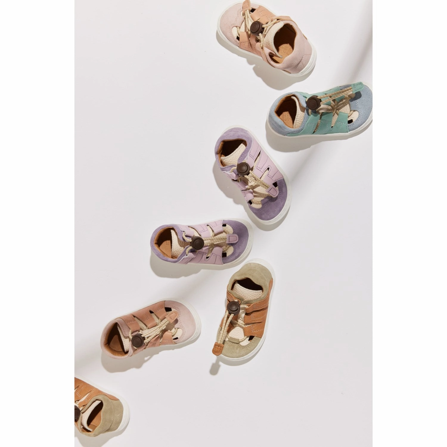 Flats Bisgaard Sage Barefoot Fletcher Sandal