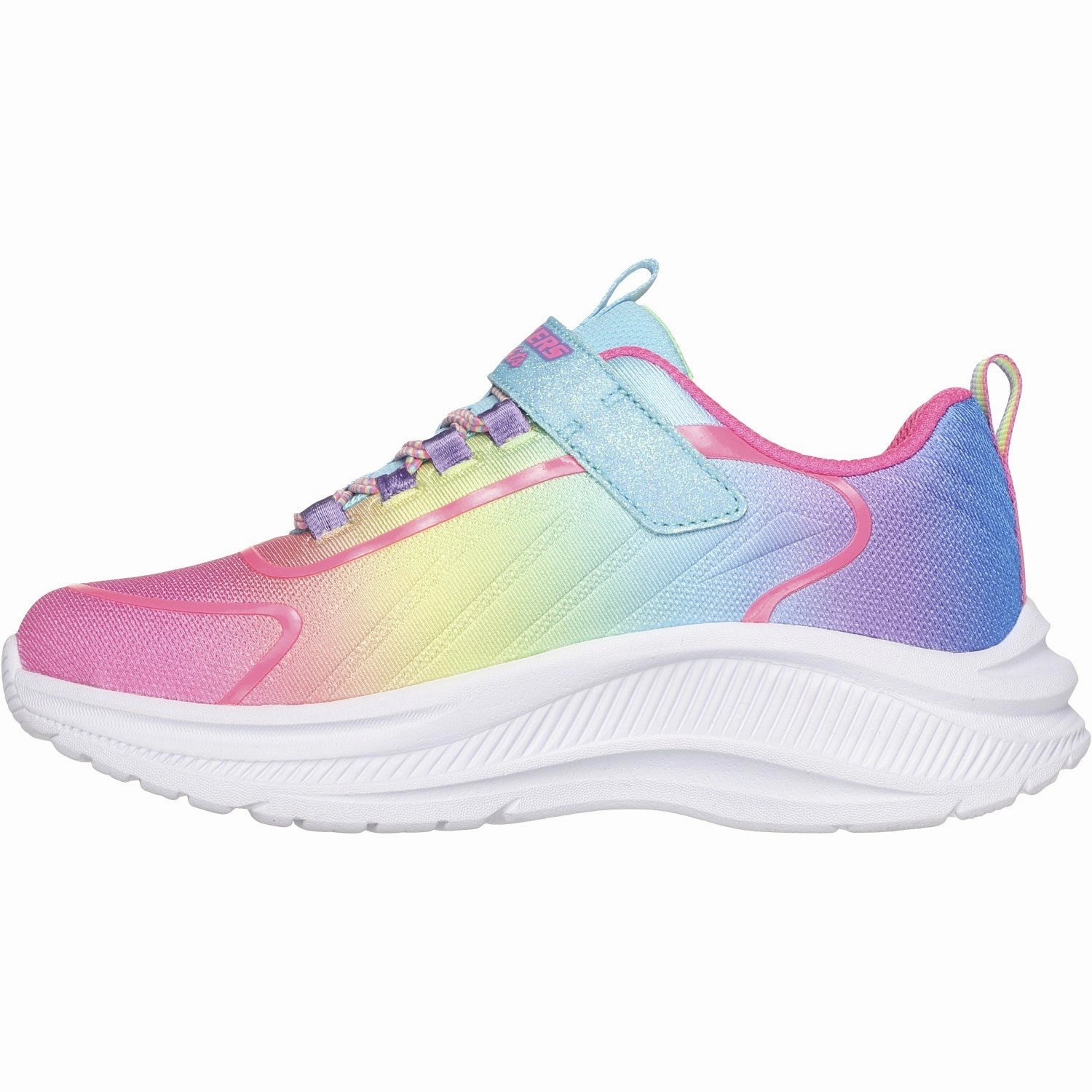 Flats Skechers Turquoise Rainbow Cruisers