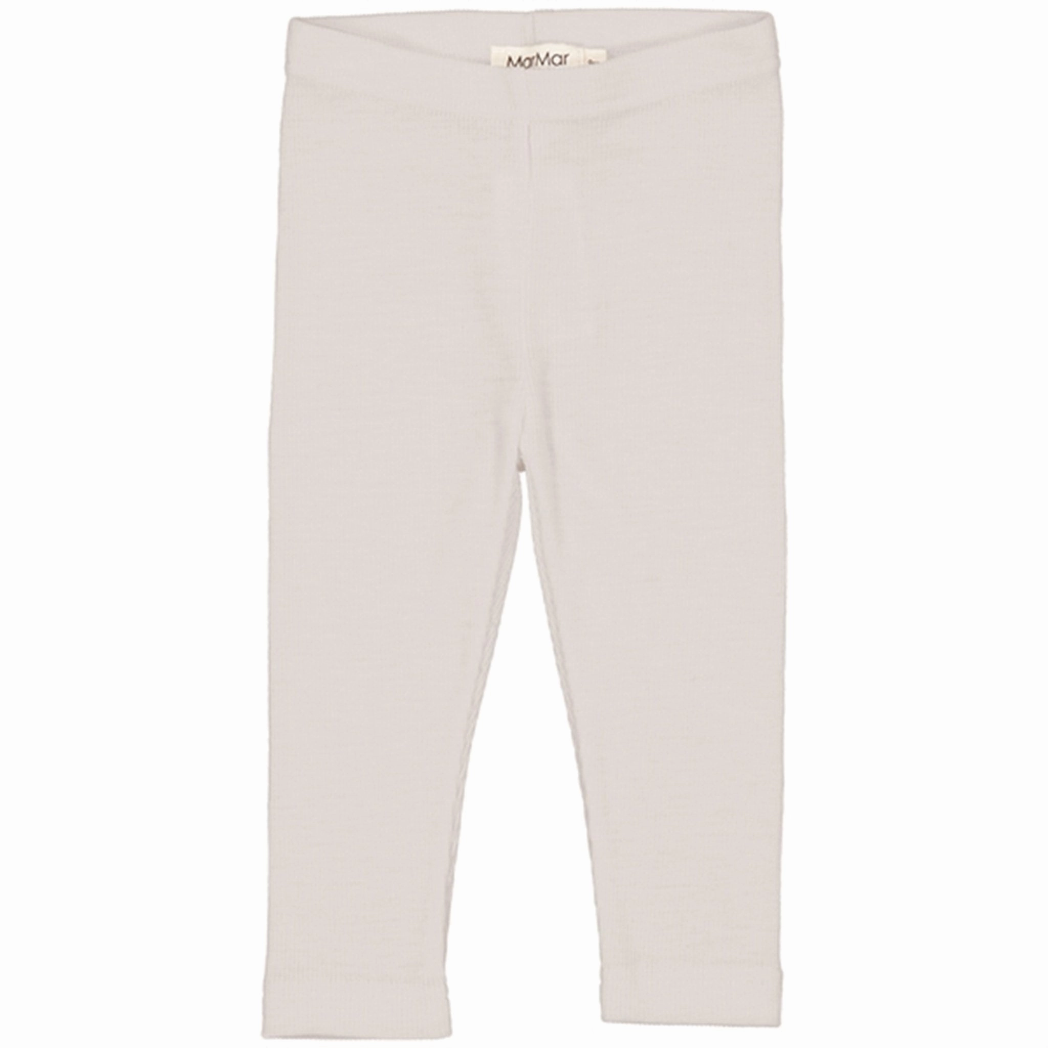 Fleece MarMar Wool Rib Pepple Leggings Pleat