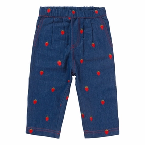 Flss Berry Denim Colette Pants Versatile Fit