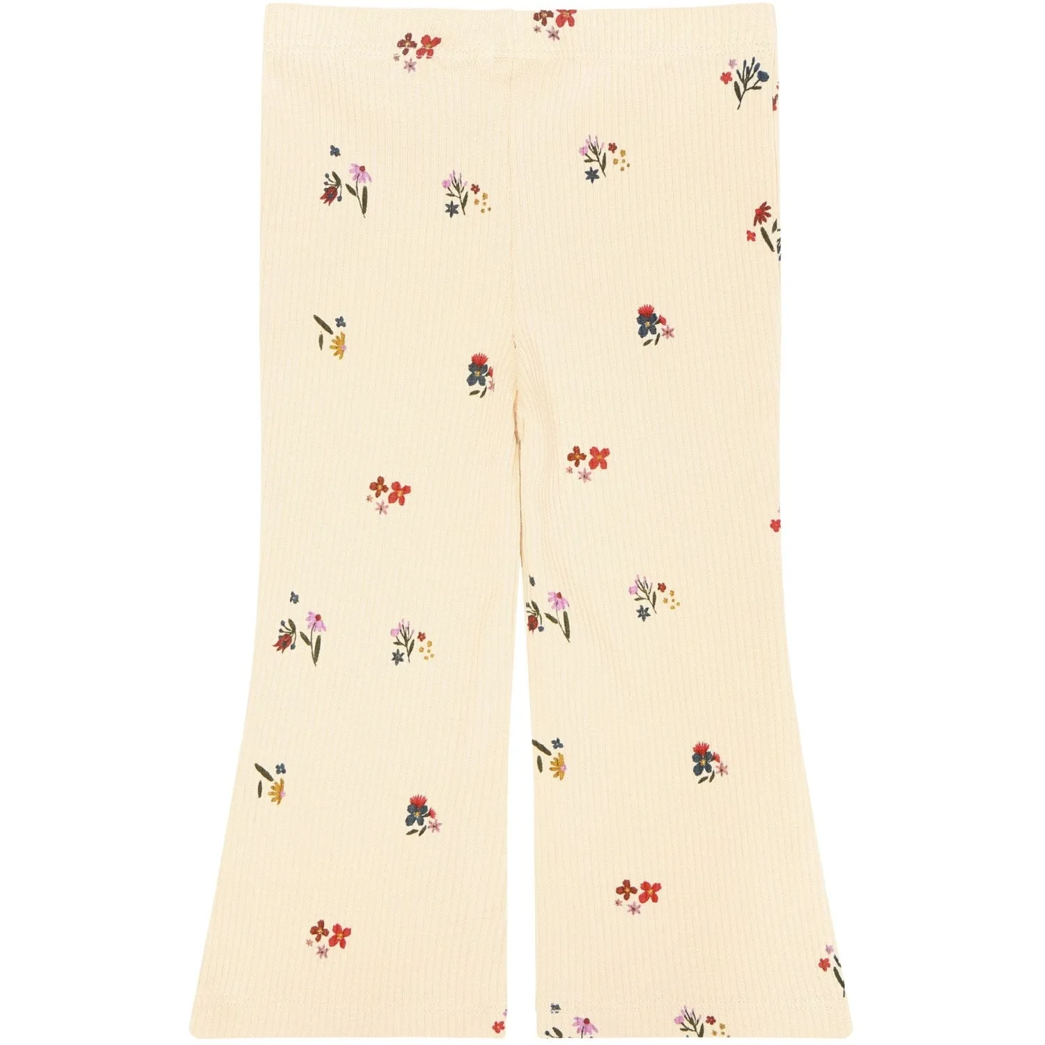Formal THE NEW Siblings Angora Flower AOP Liva Flared Rib Pants Tailored