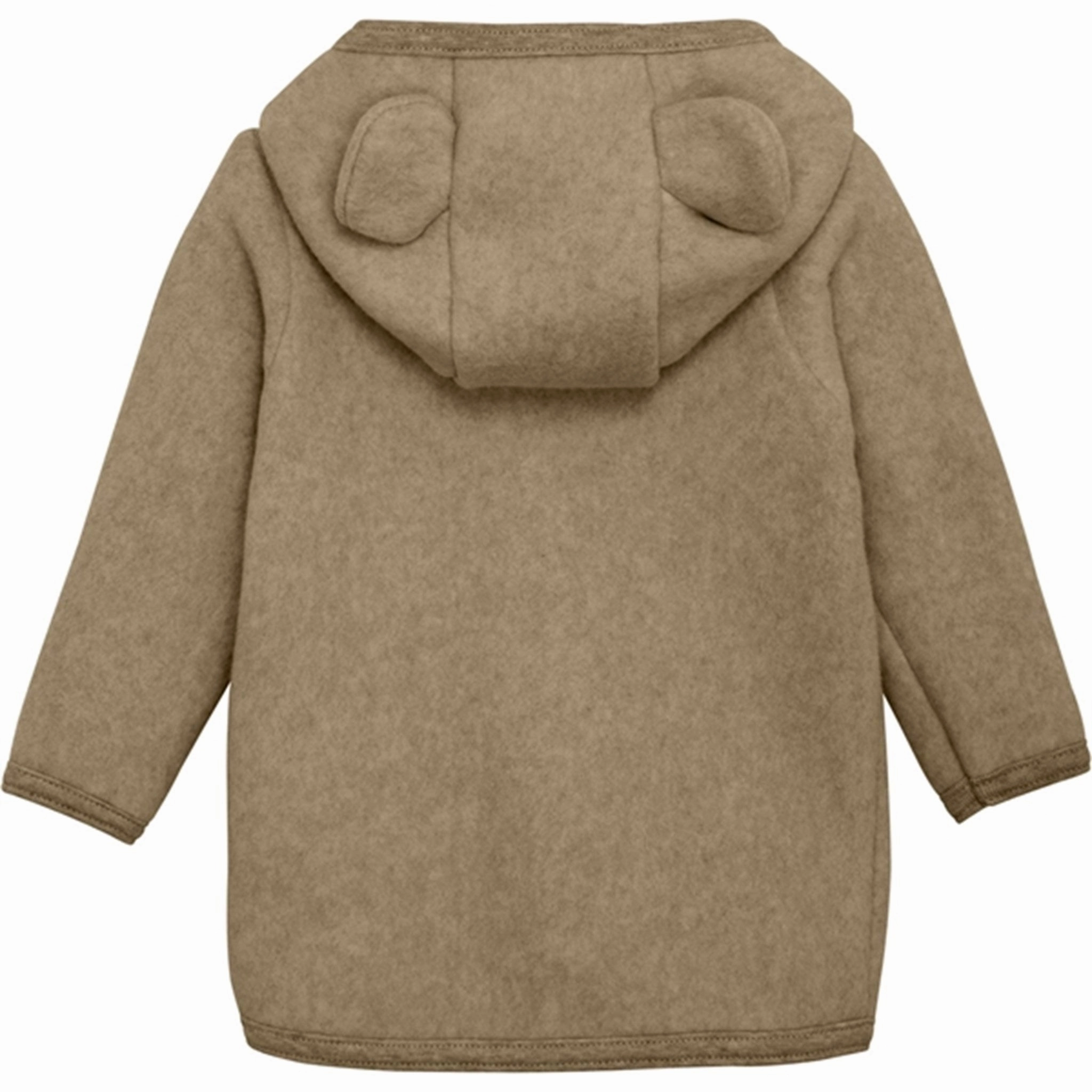 Formal Huttelihut Jacket Ears Cotton Fleece Mol Melange