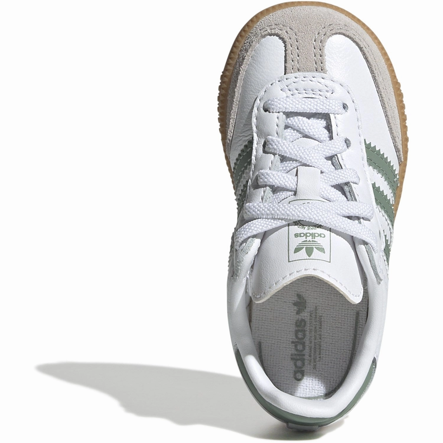 Formal shoes adidas Originals Ftwr White/Silver Green/Gum 3 Samba Og El I Sneakers