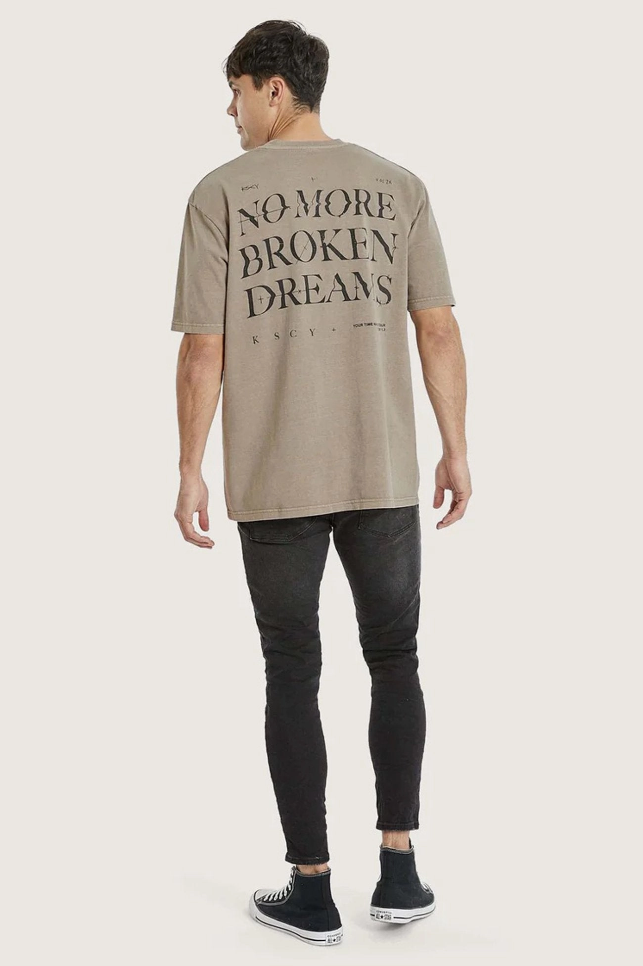 Foxboro Tee Pigment Driftwood sale live