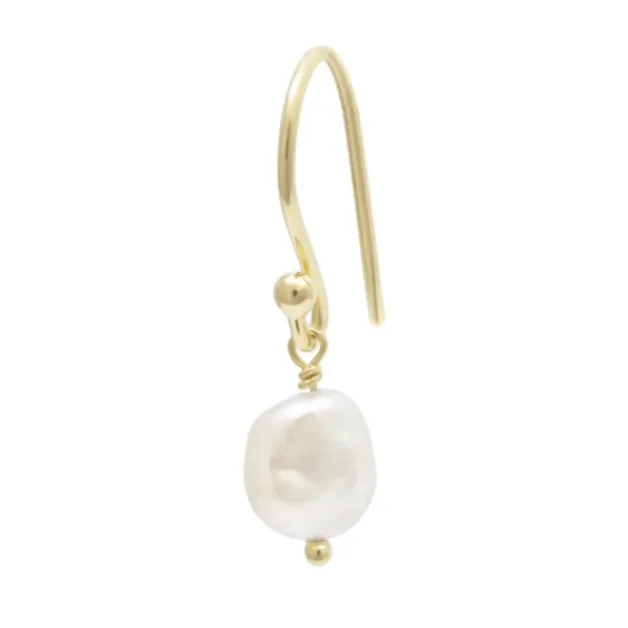 Freshwater Pearl Nugget Earrings