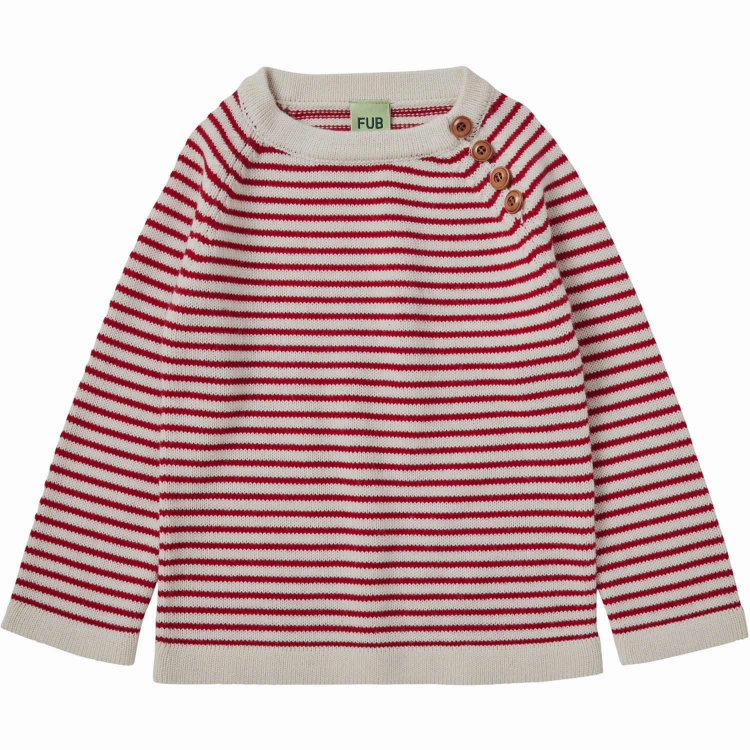 FUB Ecru/Red Sweater Velvet Waterproof