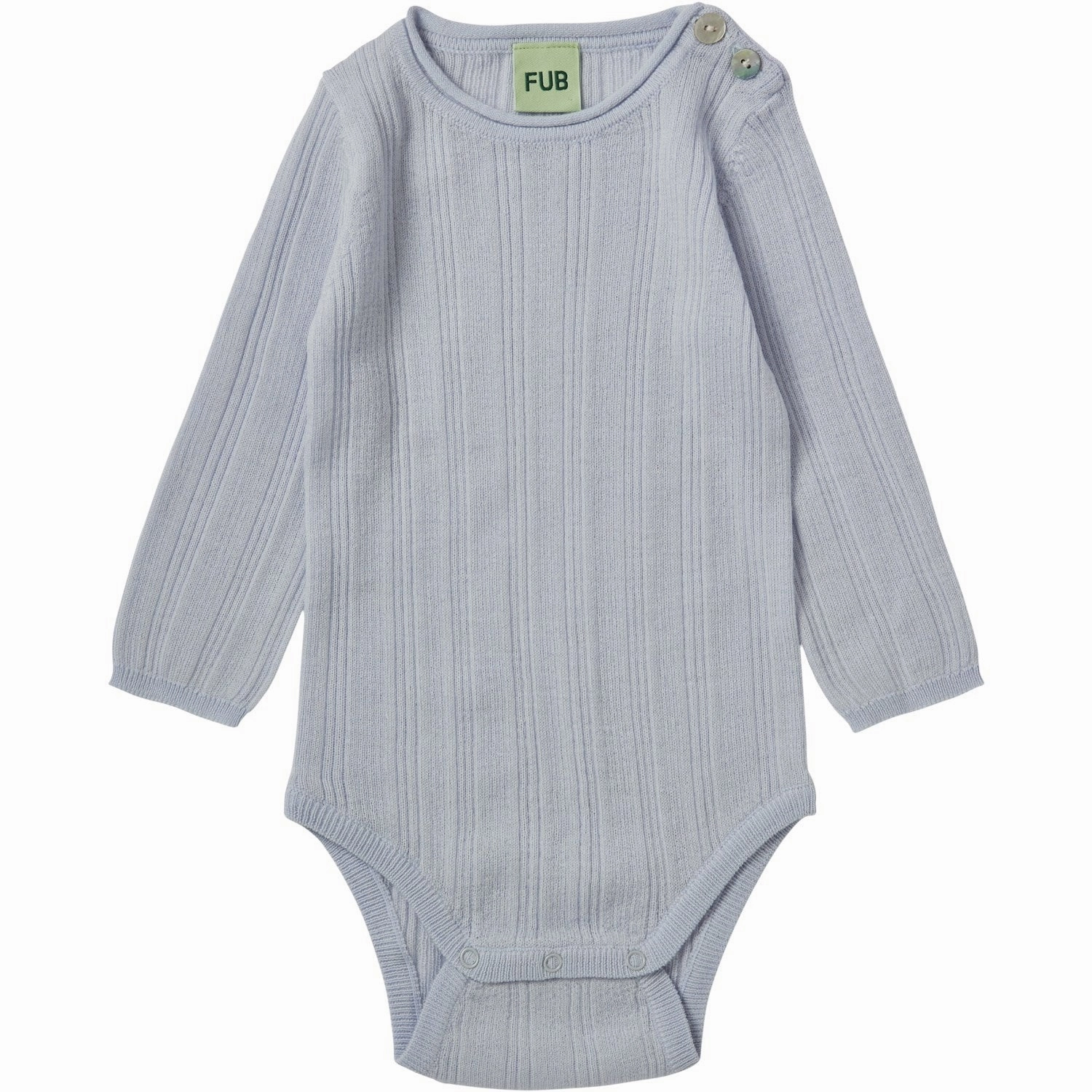 FUB Ice Baby Rib Bodysuit Ls Versatile Durable