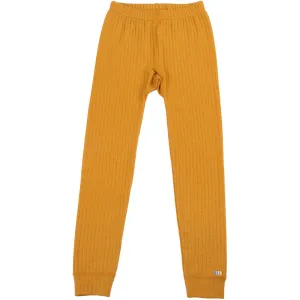 Functional Joha Wool Yellow Leggings Colourfull Formal