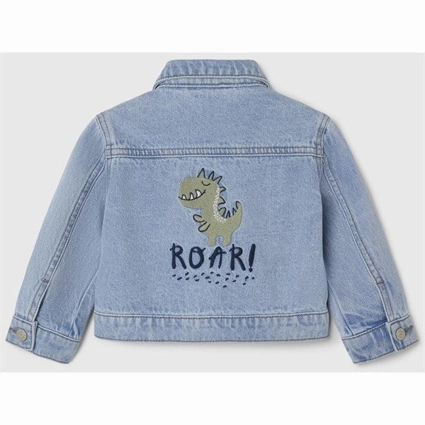 Functional Name it Light Blue Denim Dinosaur Jack Denim Cowboy Jacket