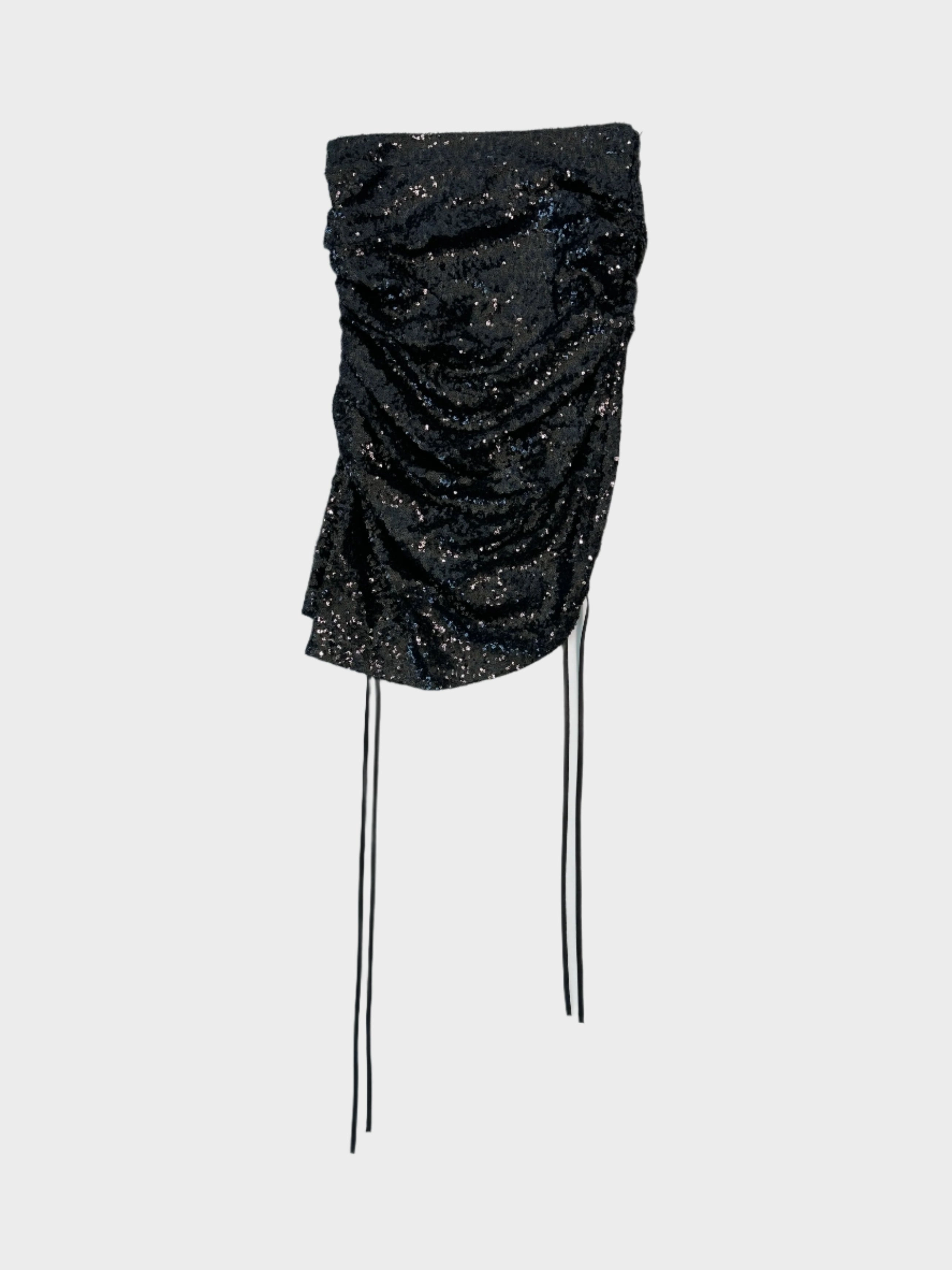 new arrivals for women new collection mangalsutra Gonna Drappeggiata In Paillettes Nera Con Coulisse truworths dresses new arrivals ladies