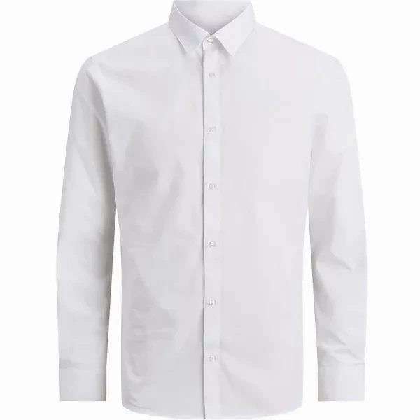 Gem Jack & Jones Junior White Joe Shirt Noos Craftsmanship