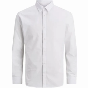 Gem Jack & Jones Junior White Joe Shirt Noos Craftsmanship