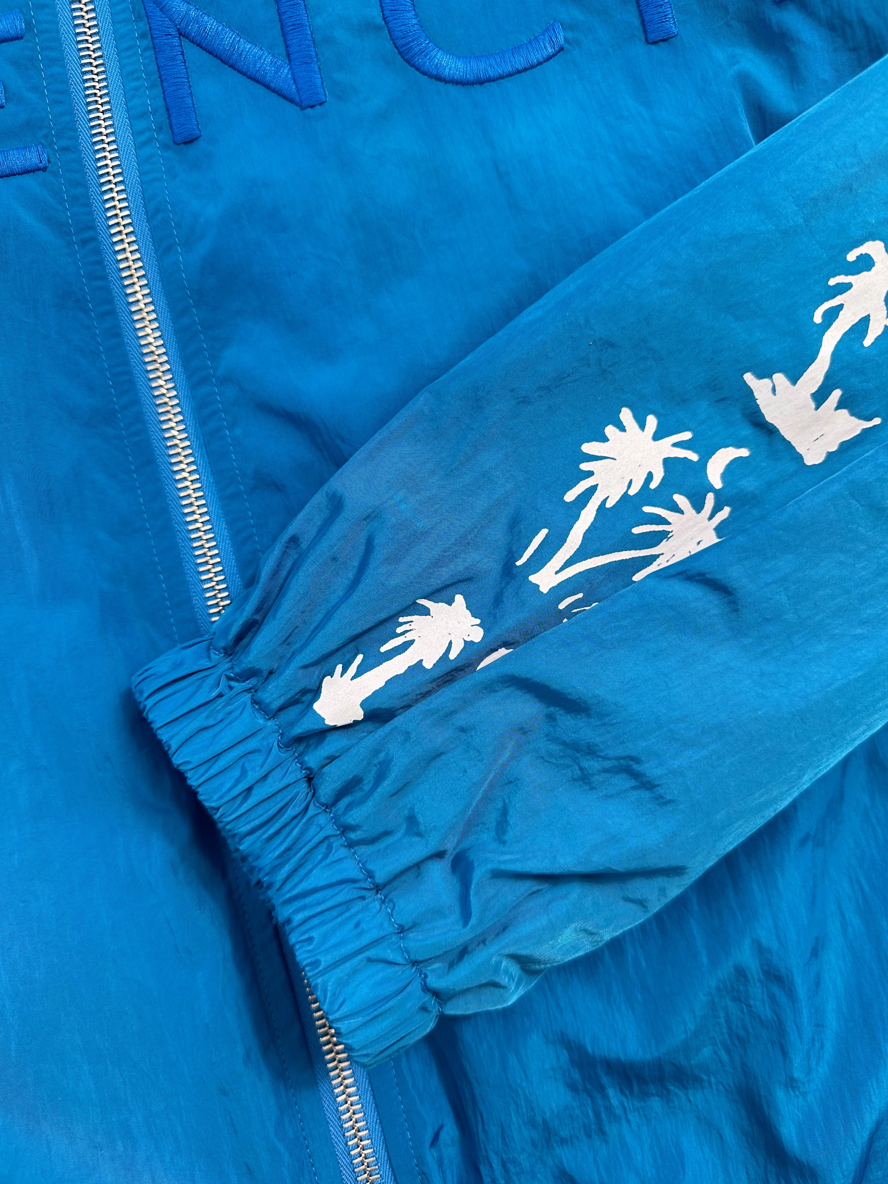 glitzindia new arrivals Giacca A Vento Blu Uomo Con Logo Ricamato www glitzindia in new arrivals online shopping