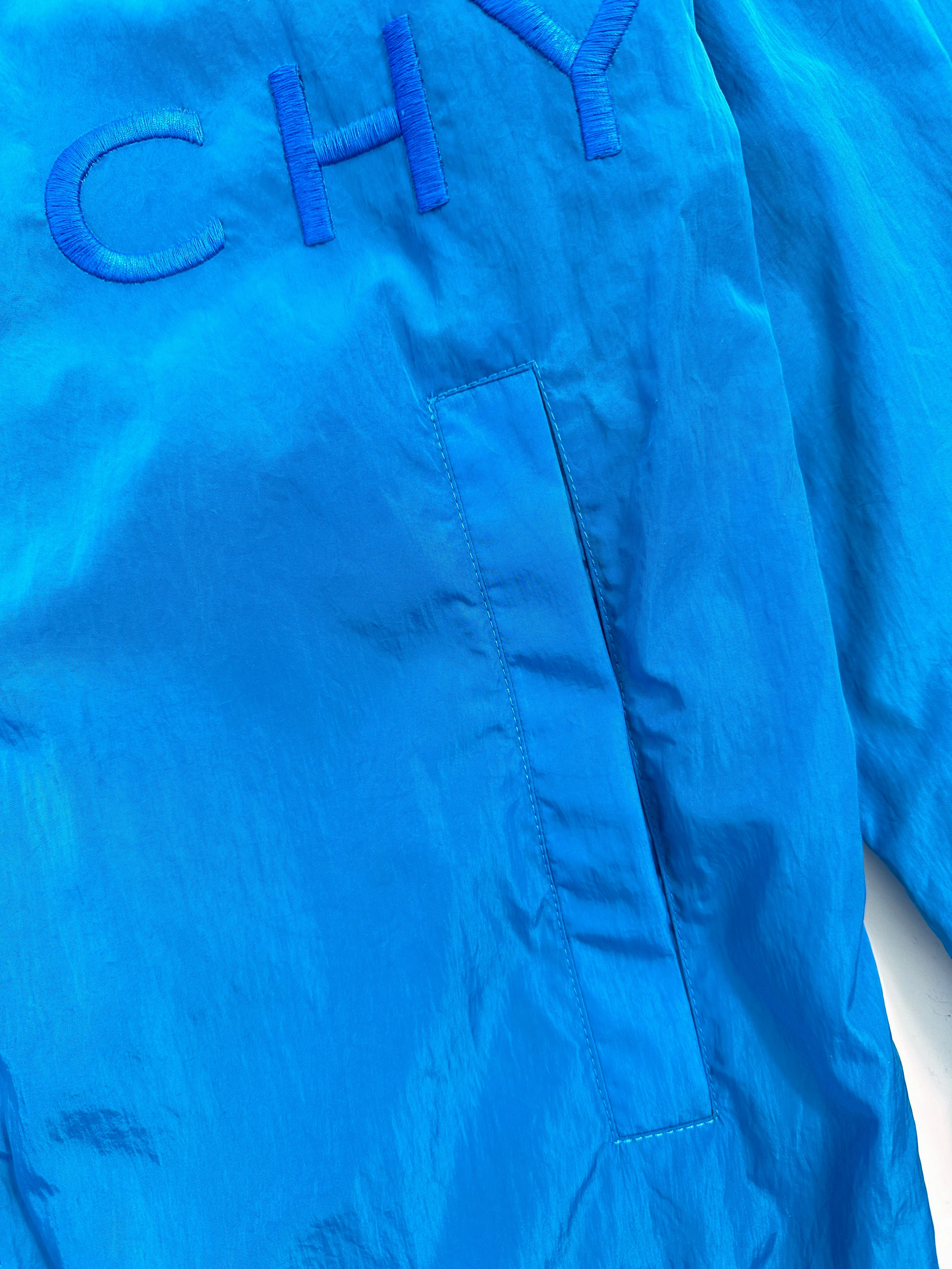 glitzindia new arrivals Giacca A Vento Blu Uomo Con Logo Ricamato www glitzindia in new arrivals online shopping