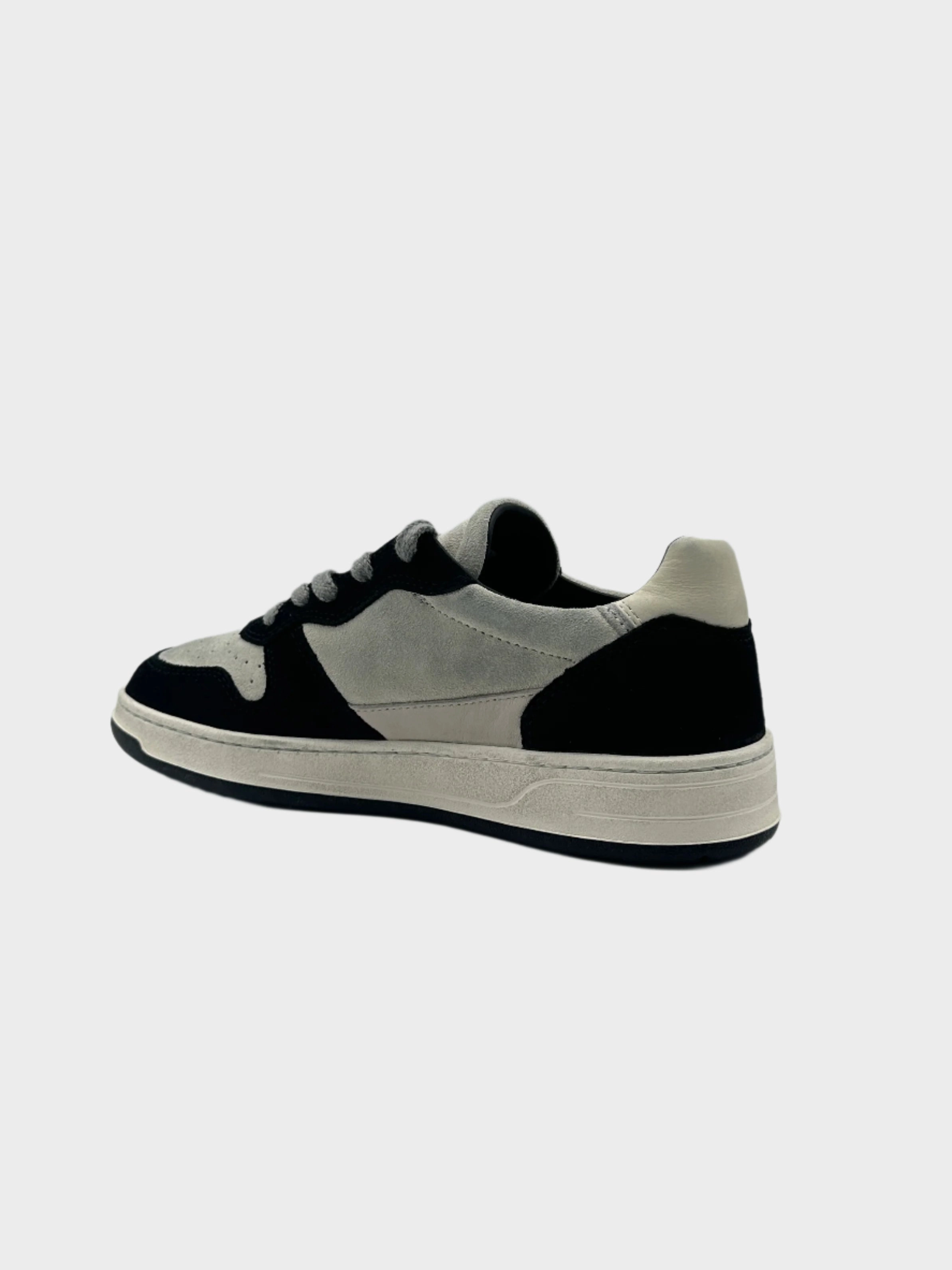 glitzindia new arrivals Sneakers Court 2.0 Powder Beige Black In Pelle Scamosciata new eid collection for women