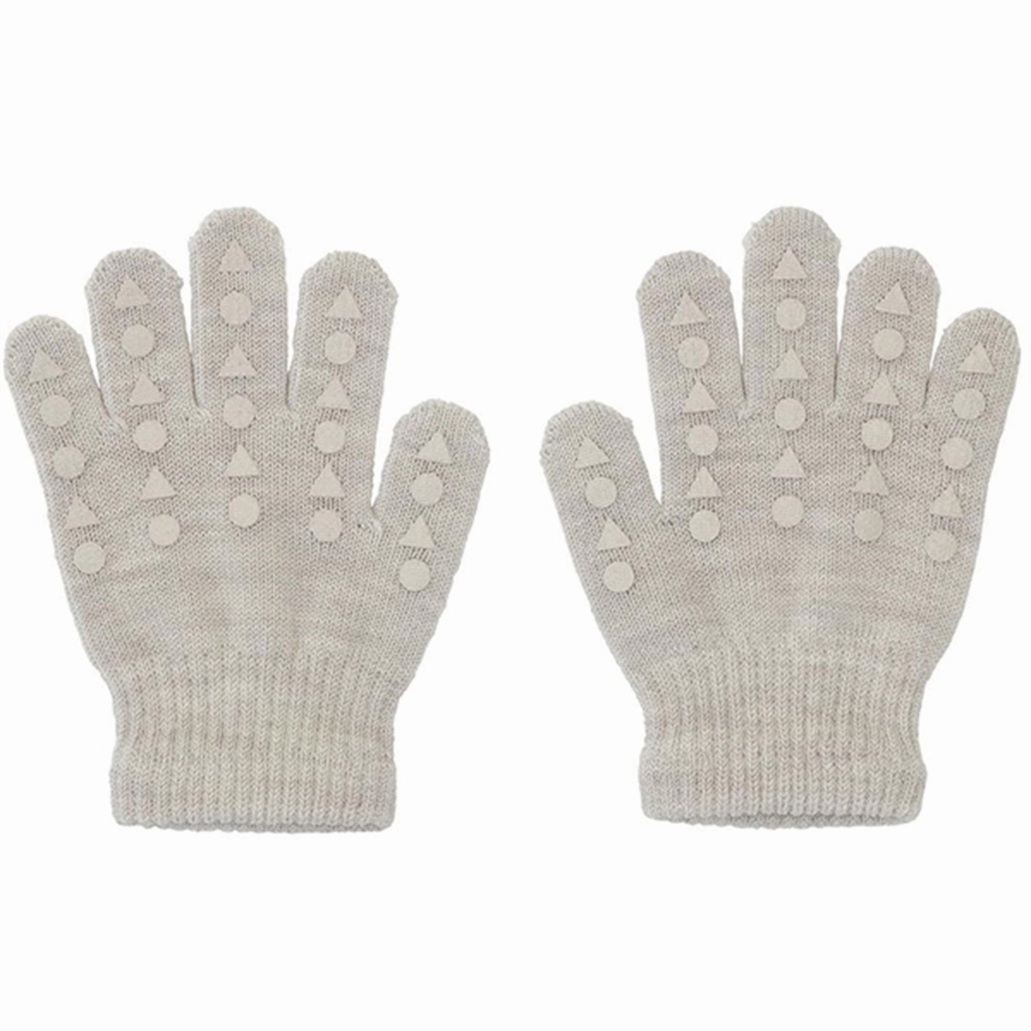 Gobabygo Wool Grip Gloves Sand Timeless