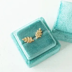 Gold Branches Studs