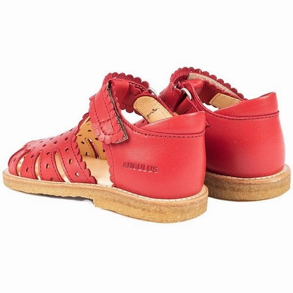Golf shoes Angulus Starter Sandals Red