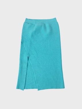 Gonna Midi In Maglia Aderente Con Spacco Frontale new arrivals sarees new balance arrivals skechers new arrivals india