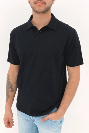 H20-Dri Ace Polo Short Sleeve Shirt Black sale laptops sale gifts