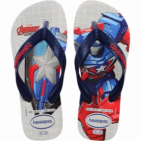 Havaianas Kids Sandals Top Marvel II White Lace-up Dance shoes