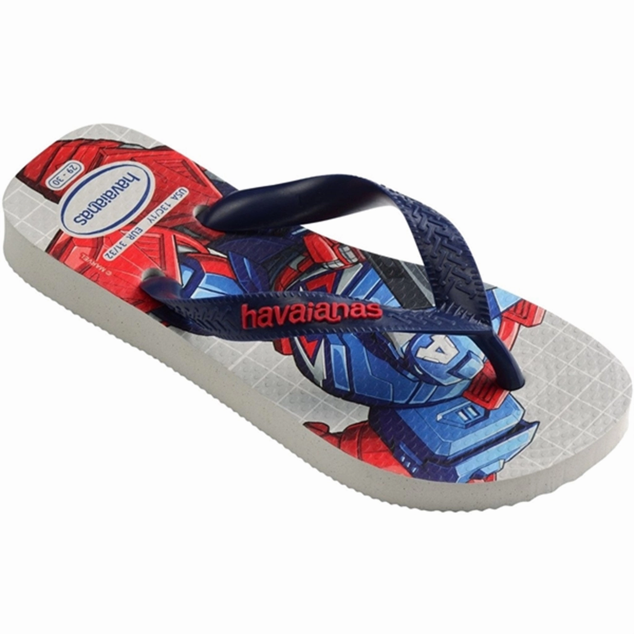 Havaianas Kids Sandals Top Marvel II White Lace-up