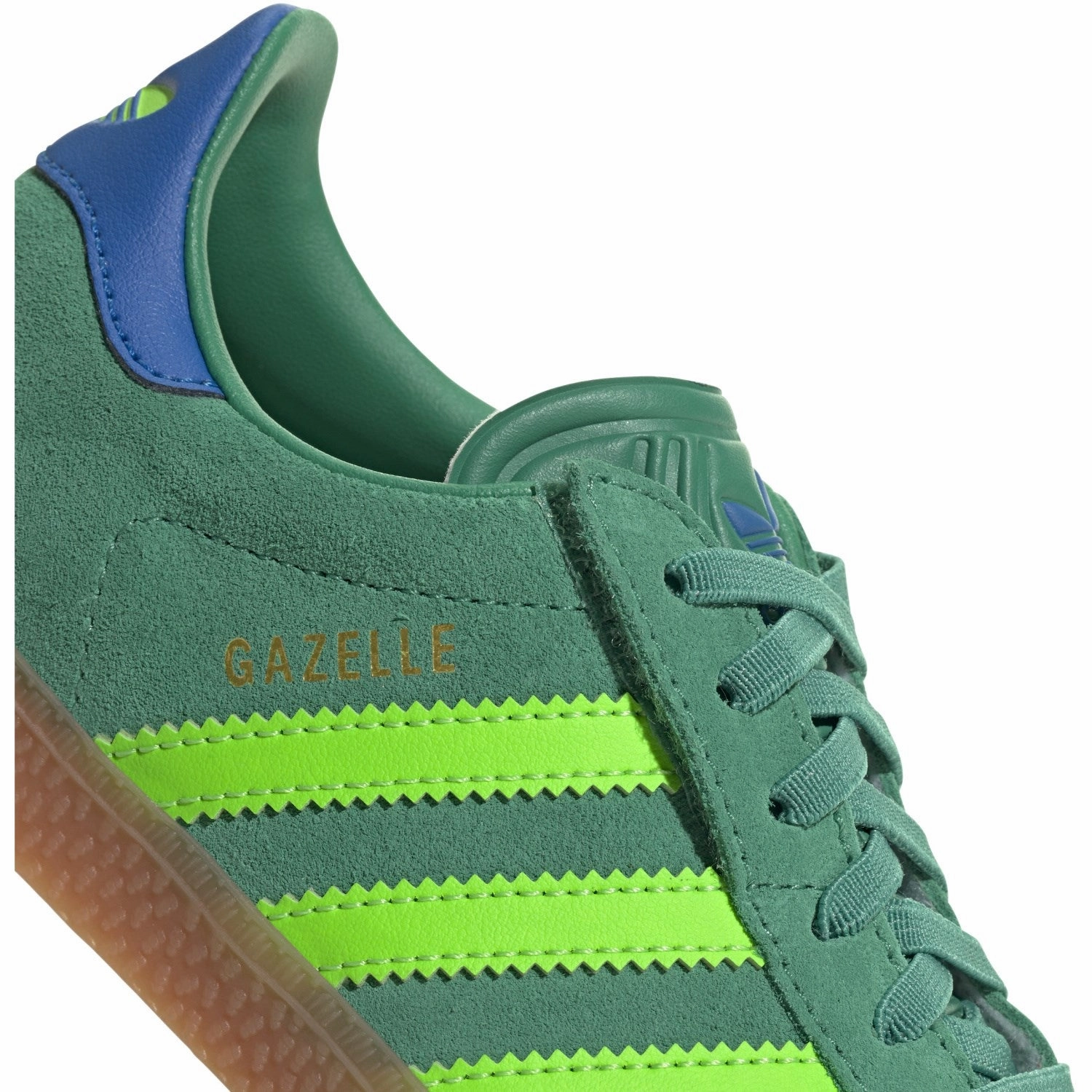 Heels adidas Originals Semi Court Green/Solar Green/Bluebird Gazelle Cf El C Sneakers