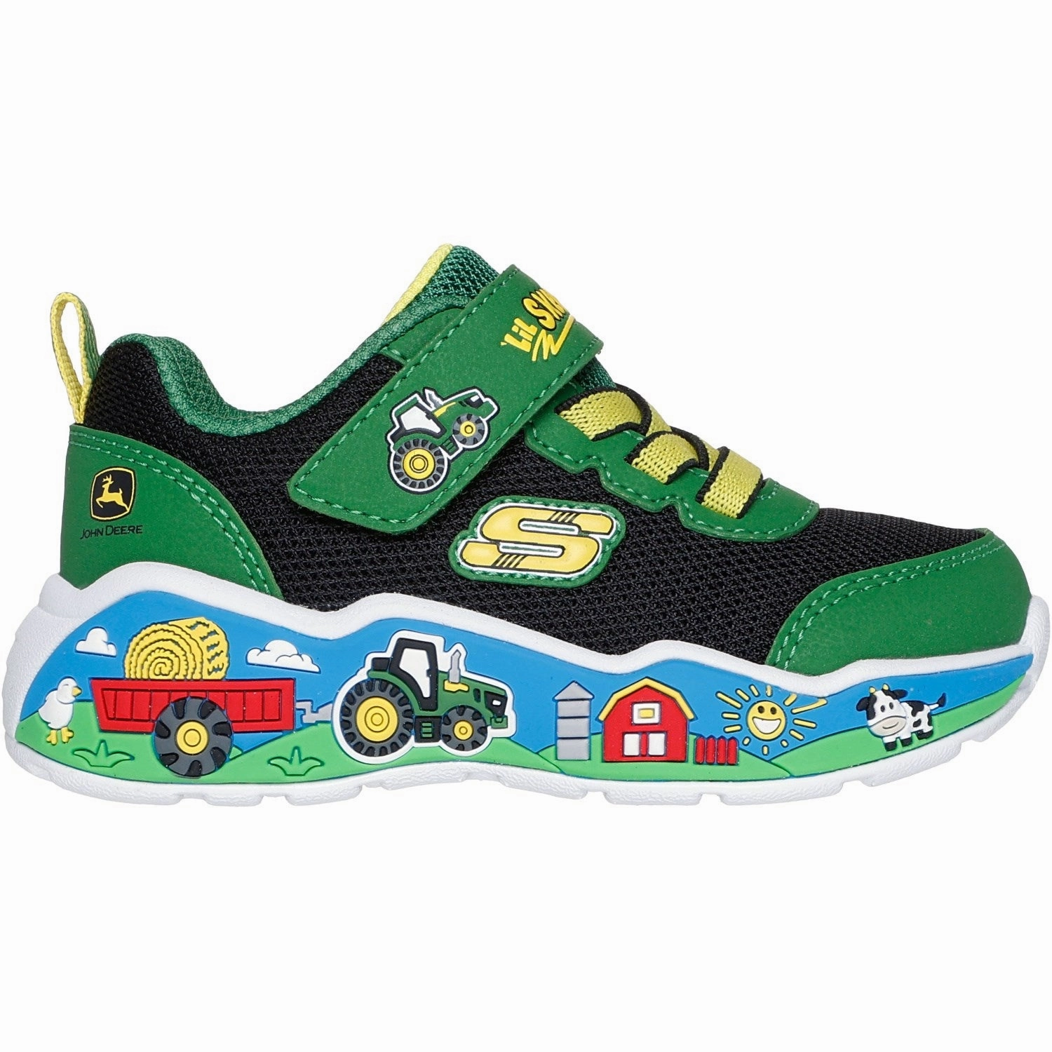 Heels Skechers X John Deere: Play Scene-Barn-Squad Buddies Sneakers