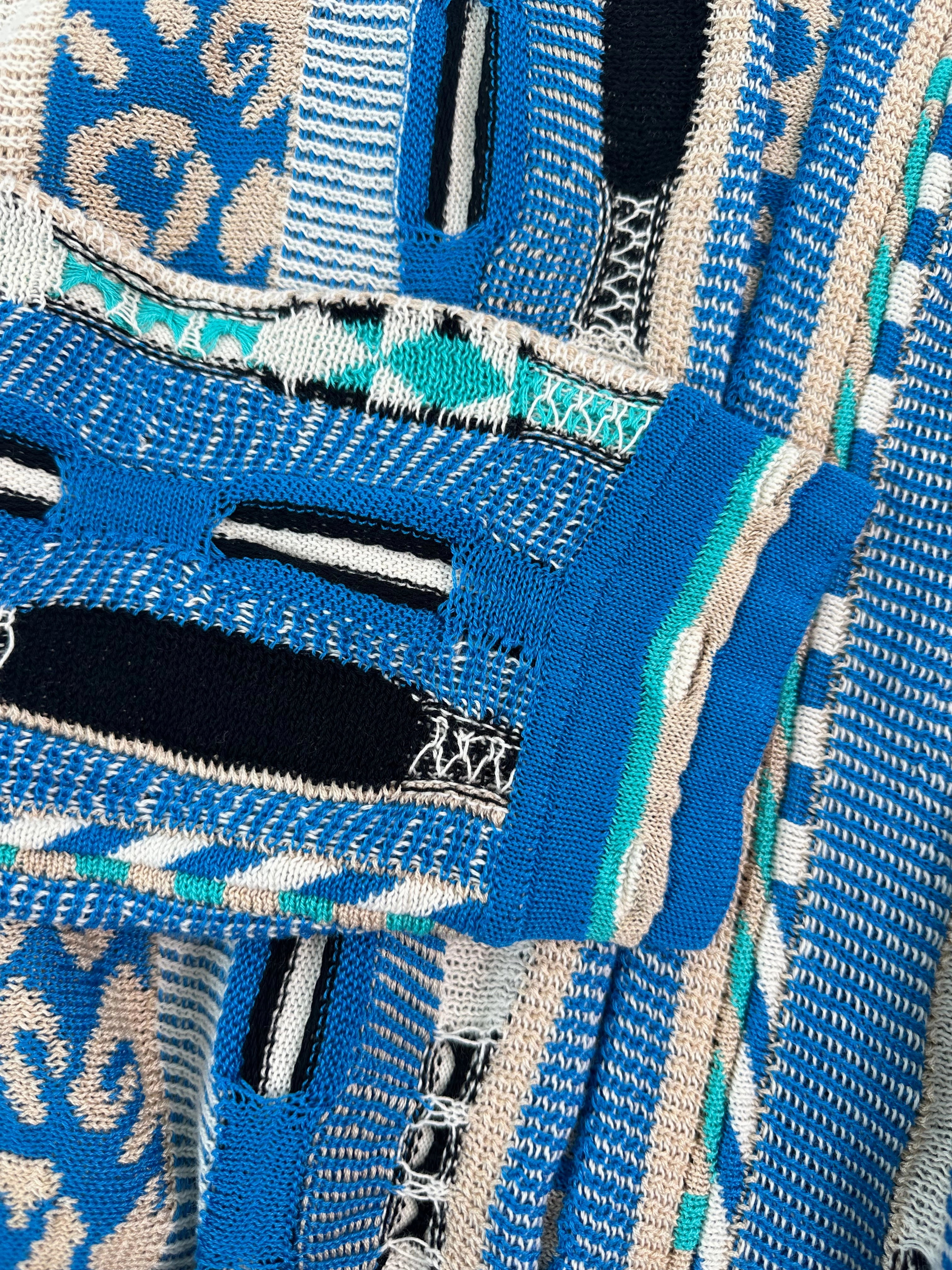 heeposh new arrivals Cardigan Jacquard Multicolor Con Motivi Etnici new collection made in italy