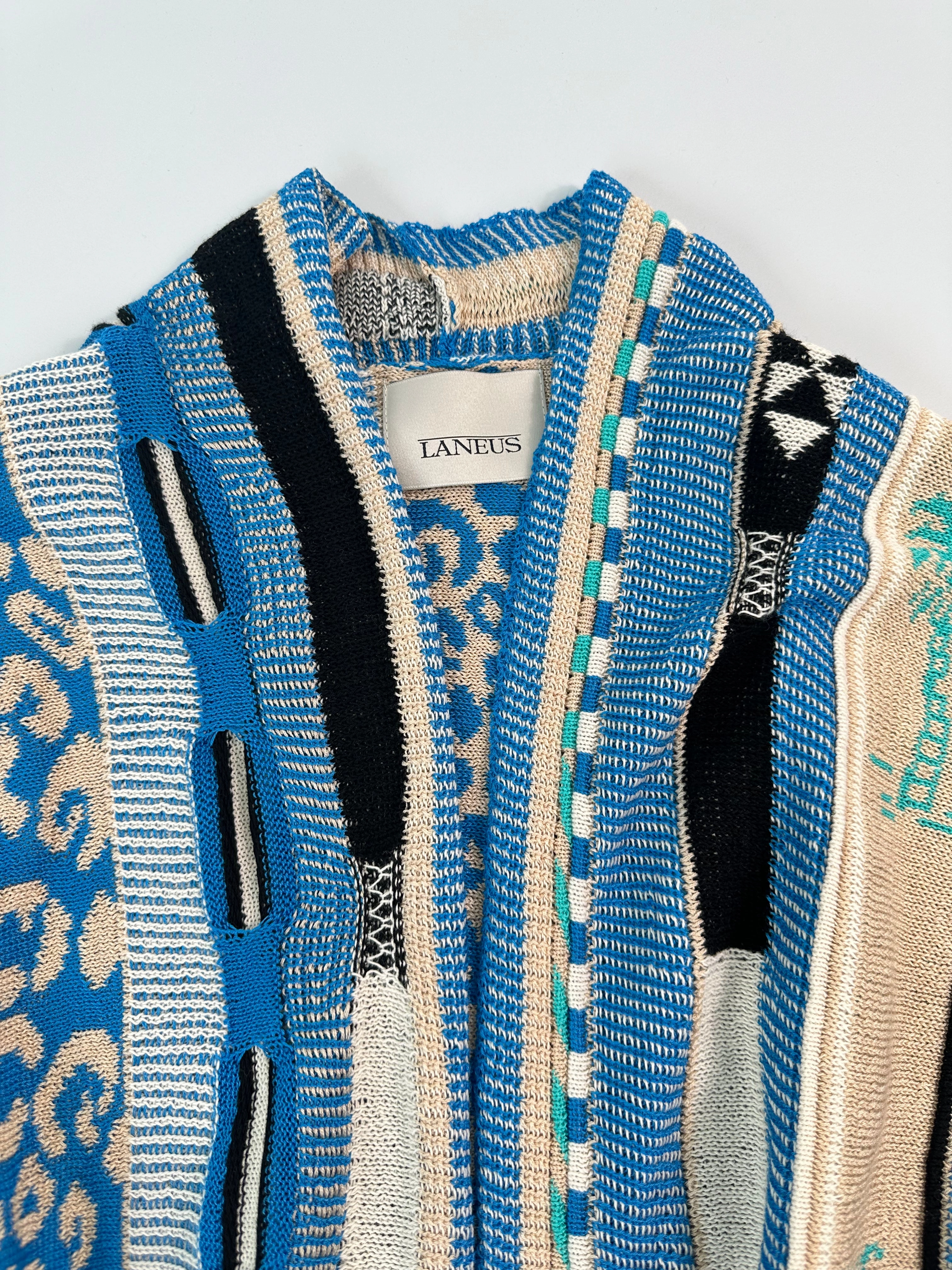 heeposh new arrivals Cardigan Jacquard Multicolor Con Motivi Etnici new collection made in italy