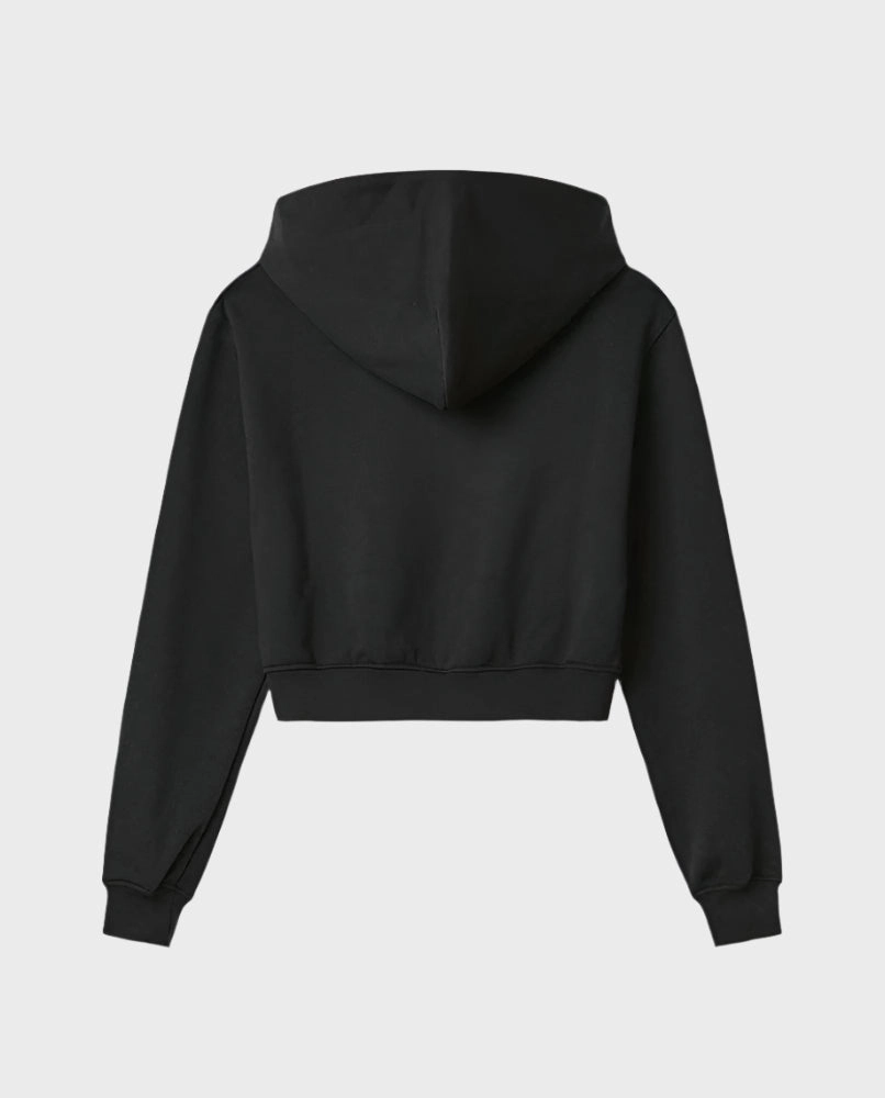 heeposh new arrivals Felpa Cappuccio Corta Con Stampa Sul Davanti fabiani new arrivals t-shirts