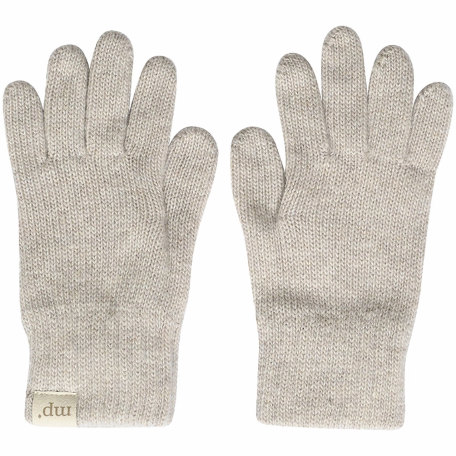 Hem Mp Danmark Beige Melange Helsinki Gloves Color