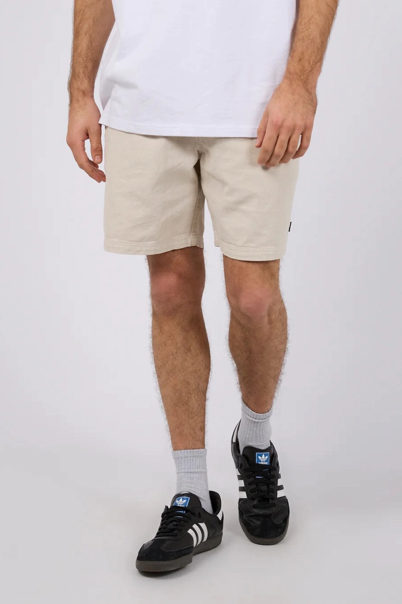 Hemp Elastic Waist Short Natural sales kettle sale