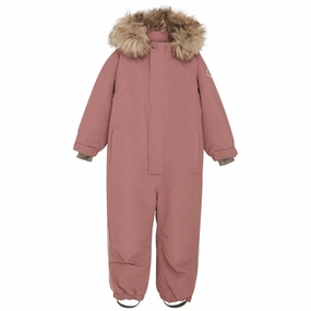High-end En Fant Burlwood Snowsuit m. Fake fur Retro