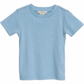 High-end Serendipity Aqua Short Sleeve T-shirt Heritage