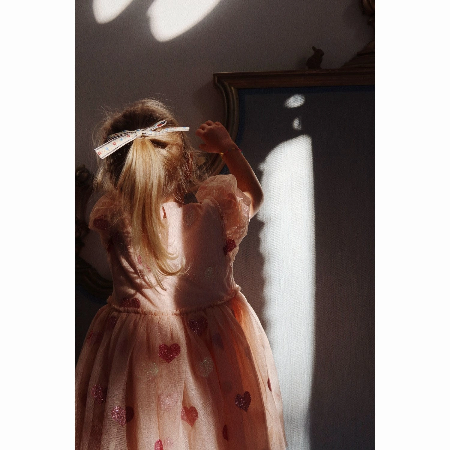 High-quality Konges Sljd Heart Rose Glitter Tullie Dress