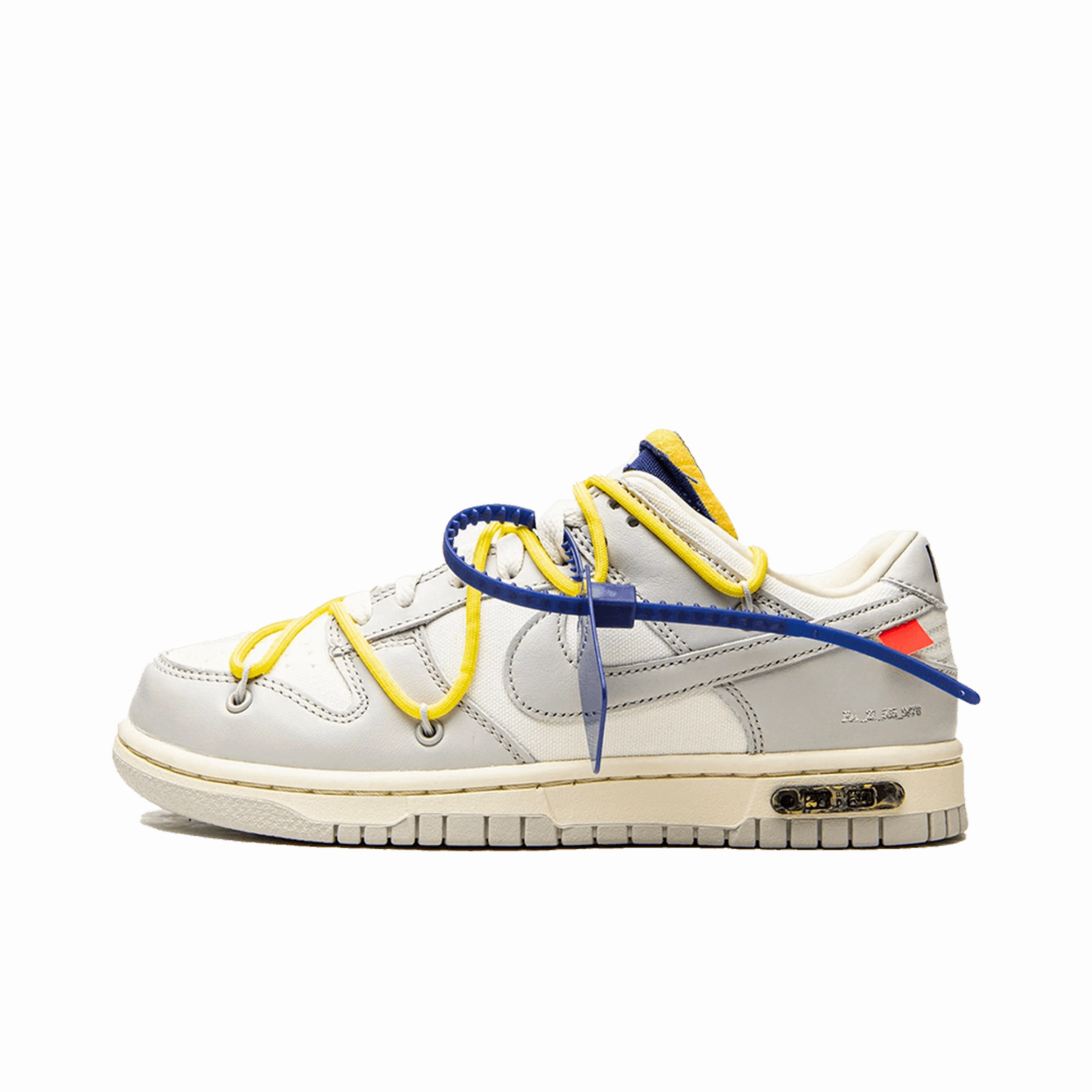 High-quality materials Nike Dunk Low Off-White Lot 27 Exclusive fabrics