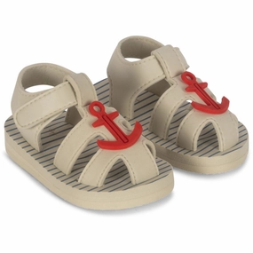 High-top shoes Konges Sljd Stripe Provance Sable Sandal. Minimalist shoes