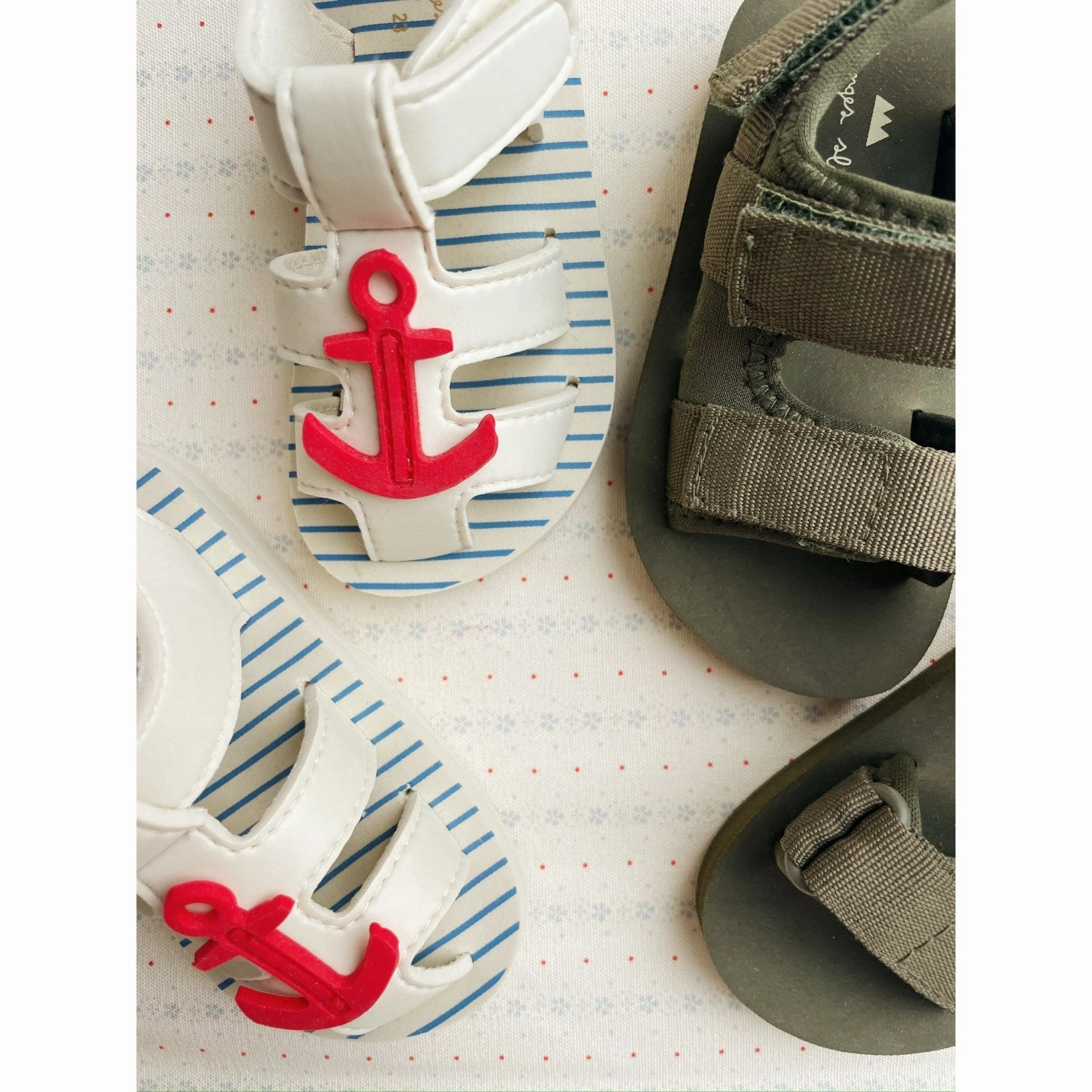 High-top shoes Konges Sljd Stripe Provance Sable Sandal.