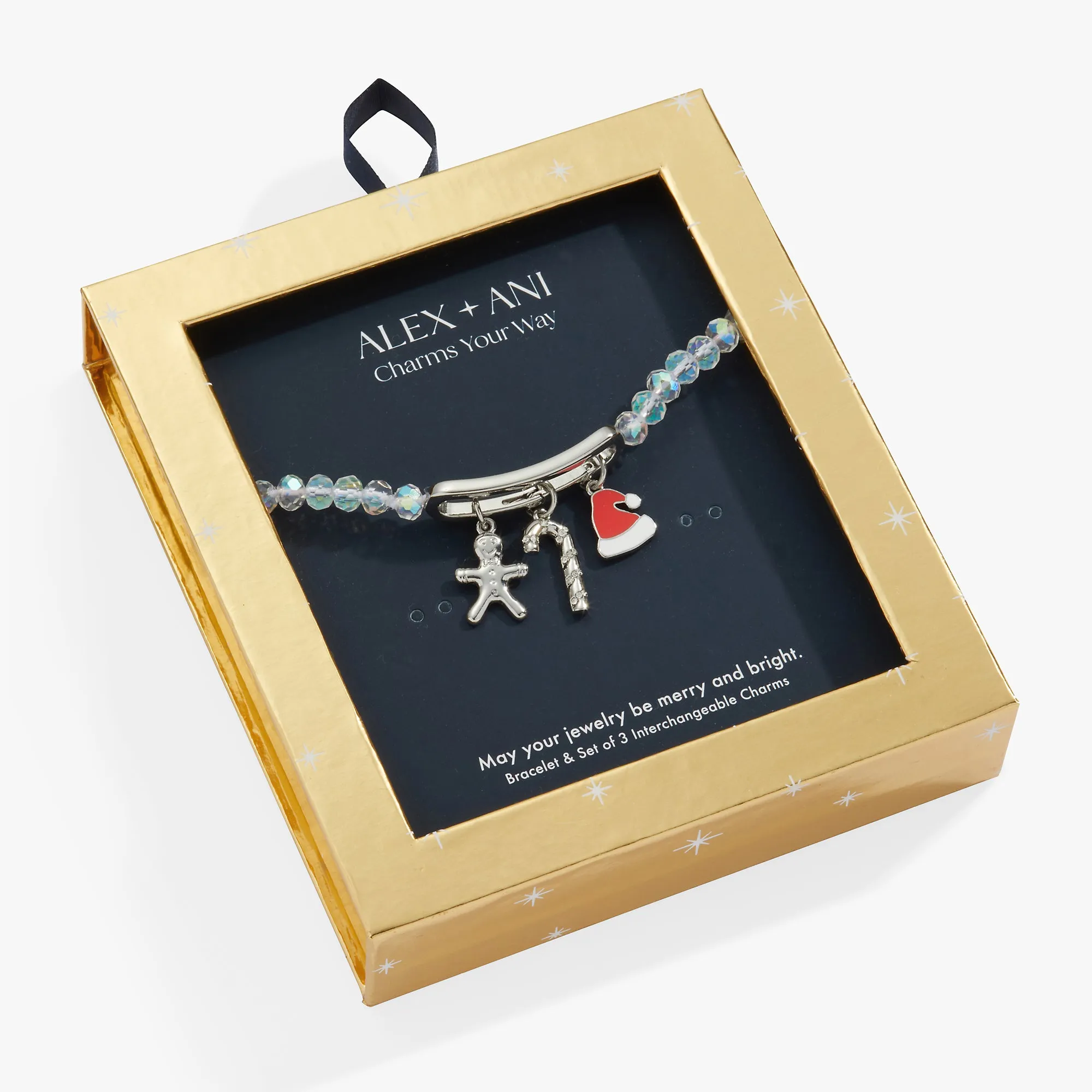 Holiday Mix   Match Charm Stretch Bracelet