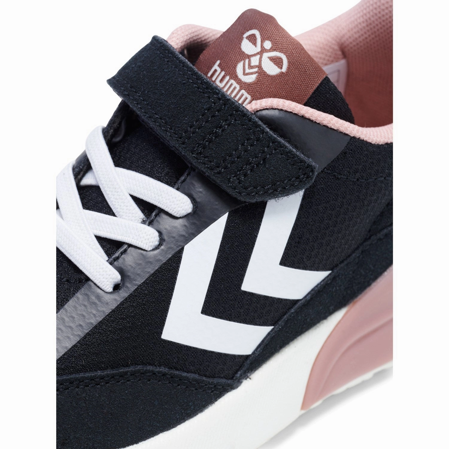 Hummel Black/Pink Daylight Jr Sneakers Canvas shoes