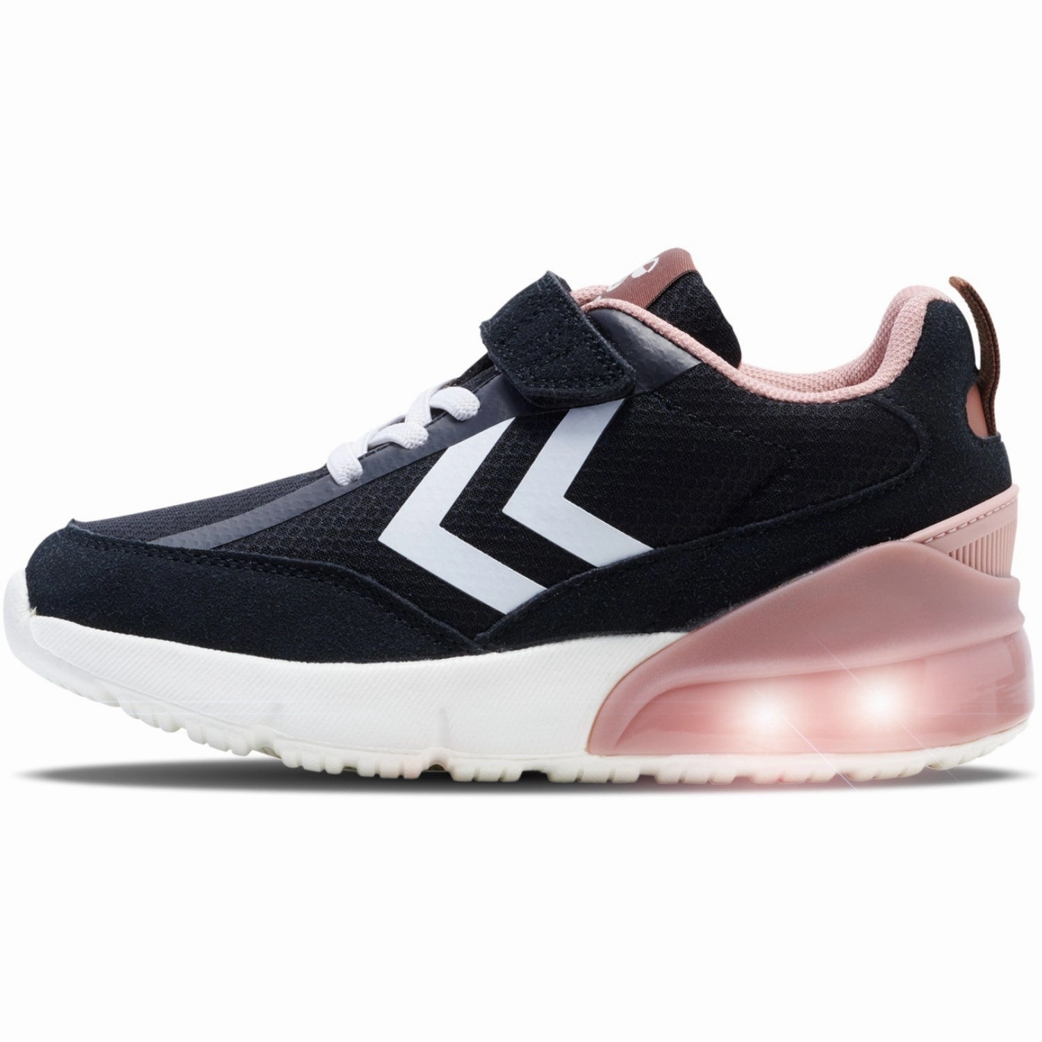 Hummel Black/Pink Daylight Jr Sneakers Canvas shoes Moccasins