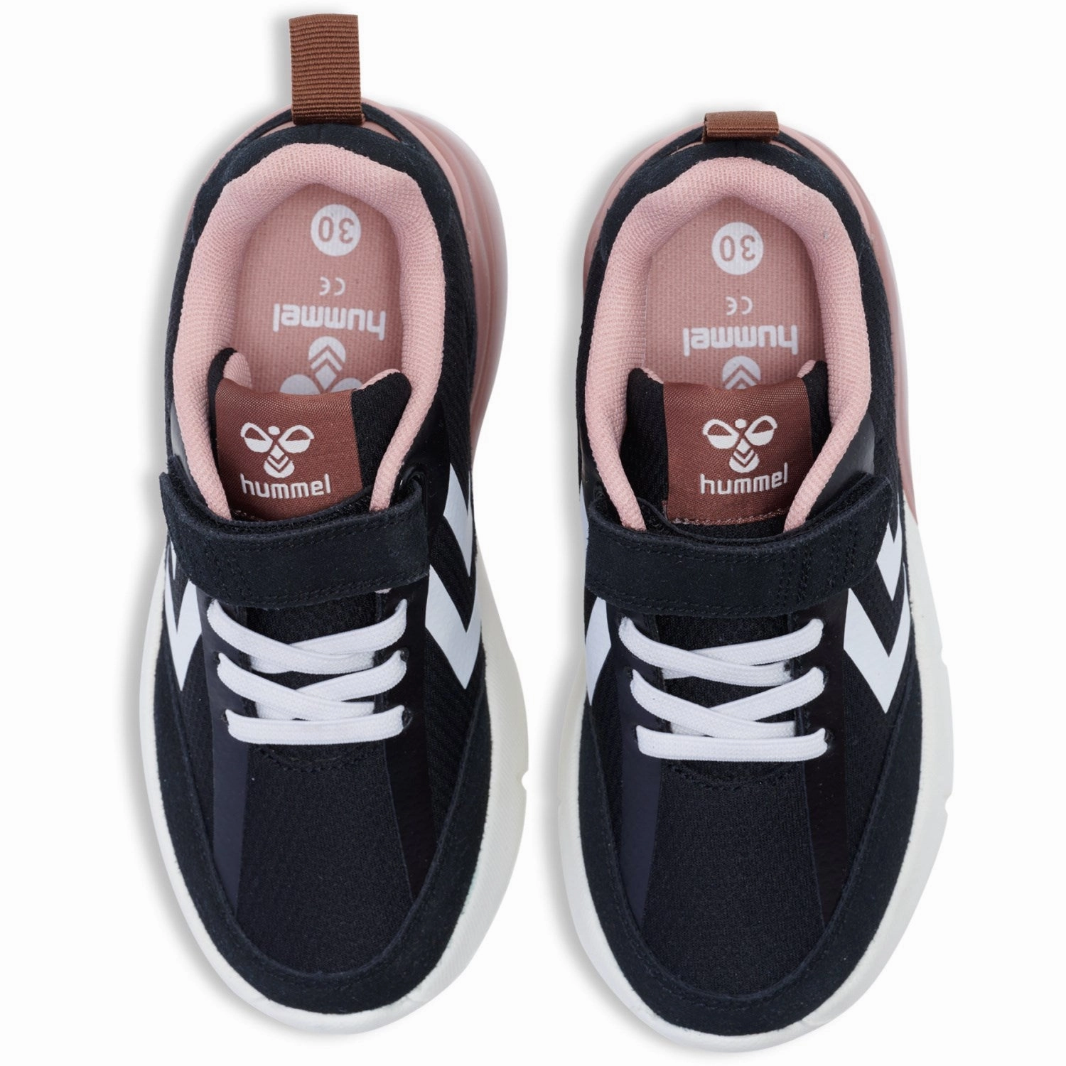 Hummel Black/Pink Daylight Jr Sneakers Canvas shoes