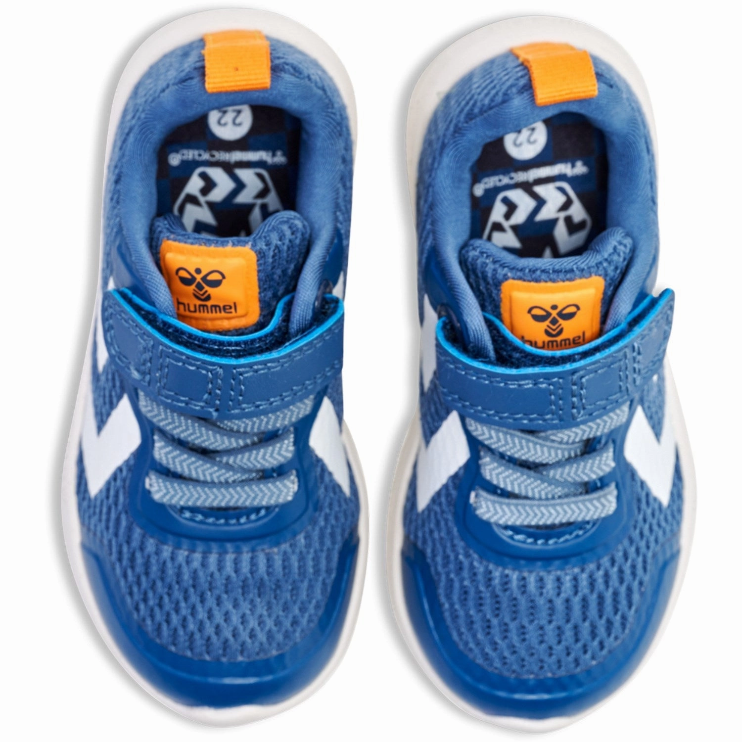 Hummel Blue/Yellow Actus Ml Recycled Infant Sneakers Dance shoes