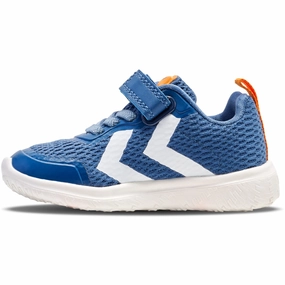Hummel Blue/Yellow Actus Ml Recycled Infant Sneakers Dance shoes Kids shoes