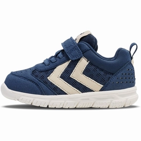 Hummel Crosslite Infant Sneakers Dark Denim Moccasins Lace-up