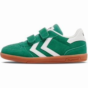 Hummel Pepper Green Victory Suede Ii Low Sneakers Derbies Bowling shoes